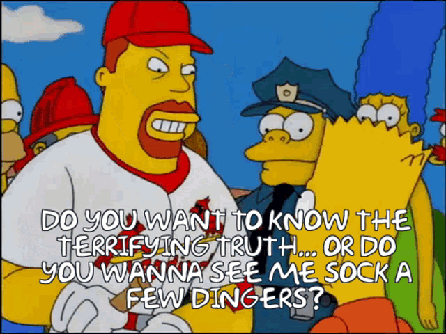 Mark Mcgwire Simpsons GIF - Mark Mcgwire Simpsons Dingers - Discover & Share GIFs
