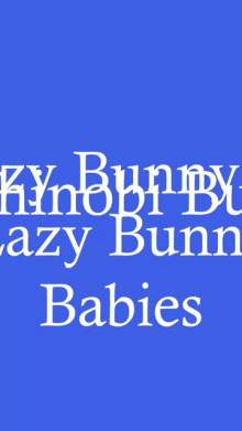 Bunny Nft Lazy Bunny GIF - Bunny Nft Lazy Bunny Shinobi Bunny GIFs