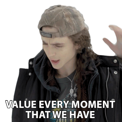 Value Every Moment That We Have Timothée Chalamet Sticker