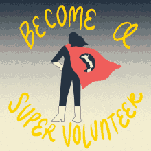 Become A Super Volunteer Women GIF - Become A Super Volunteer Women Cape GIFs