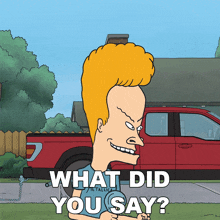 What Did You Say Beavis GIF - What Did You Say Beavis Mike Judge'S Beavis And Butt-head GIFs
