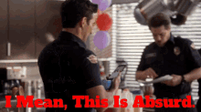 Station19 Travis Montgomery GIF - Station19 Travis Montgomery I Mean This Is Absurd GIFs