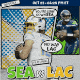 Los Angeles Chargers Vs. Seattle Seahawks Pre Game GIF - Nfl National Football League Football League GIFs