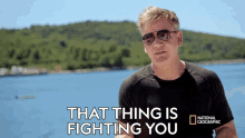 That Thing Is Fighting You Gordon Ramsay GIF - That Thing Is Fighting You Gordon Ramsay Gordon Fishes For Eels GIFs