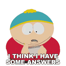 i think i have some answers eric cartman south park s15e14 the poor kid