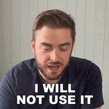 I Will Not Use It Lewis Jackson GIF - I Will Not Use It Lewis Jackson I Have No Intention Of Using It GIFs