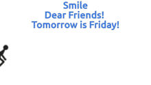 Tomorrow Is Friday Smile GIF - Tomorrow Is Friday Smile Backflippin GIFs