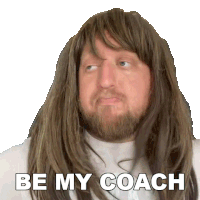 Be My Coach Dj Hunts Sticker - Be My Coach Dj Hunts Train Me Stickers