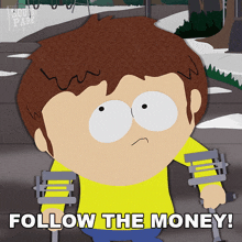 Follow The Money Jimmy GIF - Follow The Money Jimmy South Park Japanese Toilet GIFs