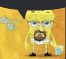 sad spongebob in low quality 