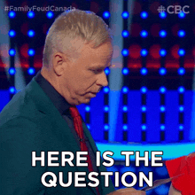 Here Is The Question Gerry Dee GIF - Here Is The Question Gerry Dee Family Feud Canada GIFs