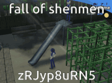 Shenmen Fall GIF - Shenmen Fall Persona GIFs