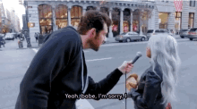 Billy On The Street Yea Babe Im Sorry GIF - Billy On The Street Yea Babe Im Sorry Interview GIFs