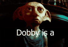 Dobby Harry Potter GIF - Dobby Harry Potter Dobby Is A Free Bitch GIFs