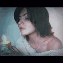 Natalia Taranenko Winter GIF - Natalia Taranenko Winter Candle GIFs