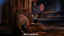 More Please Chip N Dale Rescue Rangers GIF