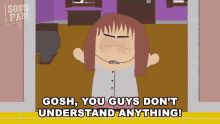 Gosh You Guys Dont Understand Anything Shelly Marsh GIF - Gosh You Guys Dont Understand Anything Shelly Marsh South Park GIFs