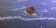 потерялся мамонтёнок на льдине в океане GIF