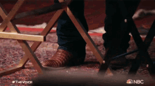 Foot Tap The Voice GIF - Foot Tap The Voice Feeling It GIFs