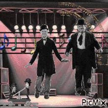 Laurel And Hardy Dancing Vintage GIF - Laurel And Hardy Dancing Vintage Old GIFs