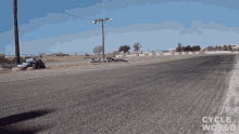 Speed Up Cycle World GIF - Speed Up Cycle World On The Road GIFs