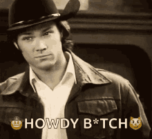 Howdy Cowboy GIF - Howdy Cowboy Supernatural GIFs