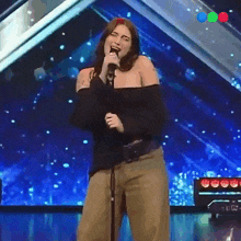 Cantante Valentina Marini GIF - Cantante Valentina Marini Got Talent Argentina GIFs