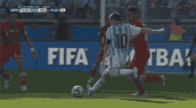 هدف ميسي على ايران بوووم برشلونة الارجنتين تصويبة GIF - Messi Soccer GIFs