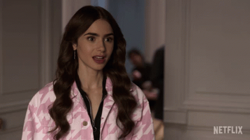 Gasped Emily Cooper GIF - Gasped Emily Cooper Lily Collins - Discover & Share GIFs