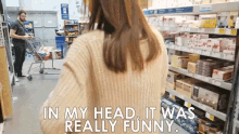 It Was Funny In My Head Giggle GIF - It Was Funny In My Head Giggle Embarrassed GIFs