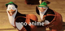 No Anime Penguins Of Madagascar GIF - No Anime Penguins Of Madagascar Penguins GIFs
