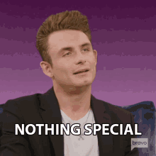 Nothing Special James Kennedy GIF - Nothing Special James Kennedy Vanderpump Rules GIFs