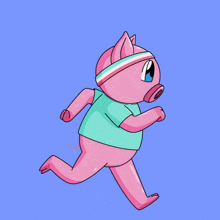 Piggyverse Running GIF - Piggyverse Running Run GIFs