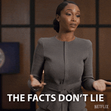 The Facts Don'T Lie Andrea Freemann GIF - The Facts Don'T Lie Andrea Freemann Yaya Dacosta GIFs