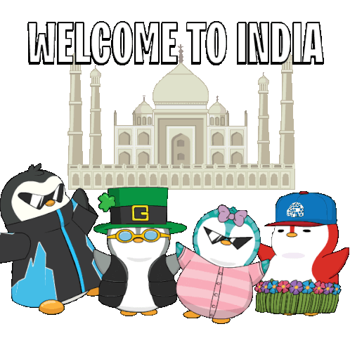 India Indian Sticker - India Indian Penguin Stickers