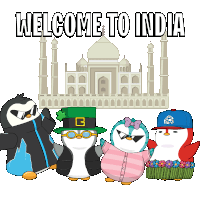 India Indian Sticker - India Indian Penguin Stickers