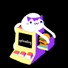Cat Burger GIF - Cat Burger GIFs