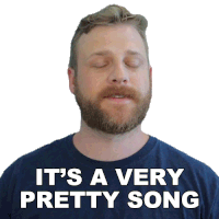 Its A Very Pretty Song Grady Smith Sticker - Its A Very Pretty Song Grady Smith Its A Good Music Stickers