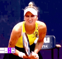 marketa vondrousova racquet spin tennis racket ready position return of serve