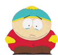 Emotional Eric Cartman Sticker - Emotional Eric Cartman South Park Stickers