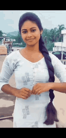 Long Hair Tamil GIF - Long Hair Tamil Pretty GIFs