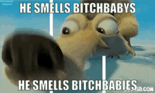 He Smells Bitchbabies Smell GIF - He Smells Bitchbabies He Smells Smell GIFs