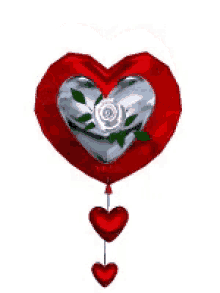 Heart Heart Balloon GIF - Heart Heart Balloon In Love GIFs
