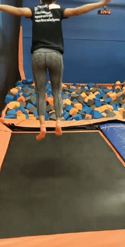 Trampoline Bounce GIF - Trampoline Bounce - Discover & Share GIFs