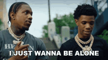 I Just Wanna Be Alone A Boogie Wit Da Hoodie GIF - I Just Wanna Be Alone A Boogie Wit Da Hoodie Trap Manny GIFs