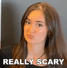 Really Scary Ashleigh Ruggles Stanley GIF - Really Scary Ashleigh Ruggles Stanley The Law Says What GIFs