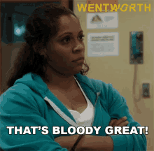 Thats Bloody Great Doreen Anderson GIF - Thats Bloody Great Doreen Anderson Thats Fucking Great GIFs