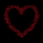 a black background with red hearts and the words welcome to kandy heart in the center