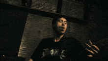 Playing The Guitar Mugshot GIF - Playing The Guitar Mugshot Within Stained Glass Song GIFs