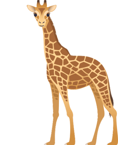 Giraffe Nature Sticker - Giraffe Nature Joypixels Stickers